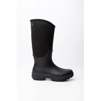 Botas de cuadra altas de neopreno Horze Morgan Negro