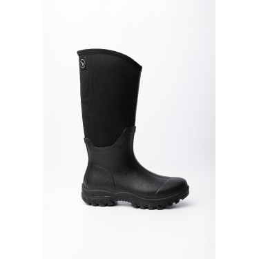 Botas de cuadra altas de neopreno Horze Morgan Negro