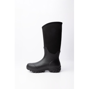 Botas de cuadra altas de neopreno Horze Morgan Negro