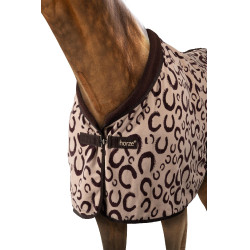 Manta secante de forro polar de pelo largo Horze Humus