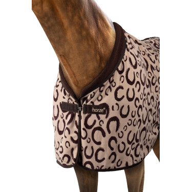 Manta secante de forro polar de pelo largo Horze Humus