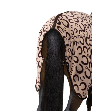 Manta secante de forro polar de pelo largo Horze Humus