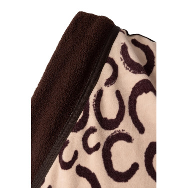 Manta secante de forro polar de pelo largo Horze Humus