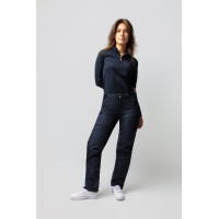 Pantalón full grip para mujer Horze Annica Arándano Gris