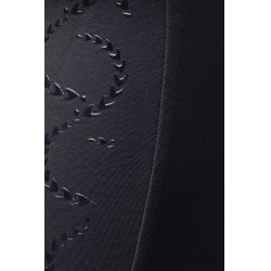 Leggings térmicos con grip integral para niños Horze Gillian Azul marino oscuro