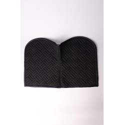 Manta de silla mixta Horze Aachen Hierba mora negra