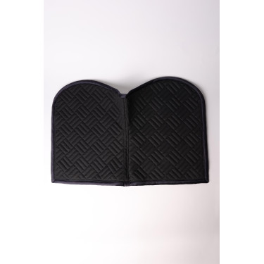 Manta de silla mixta Horze Aachen Hierba mora negra