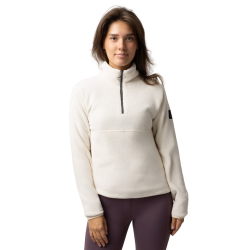 Sudadera polar anorak para mujer Horze Frieda Azul jet strem Sudadera polar anorak para mujer Horze Frieda Azul jet strem