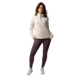 Sudadera polar anorak para mujer Horze Frieda Azul jet strem Sudadera polar anorak para mujer Horze Frieda Azul jet strem