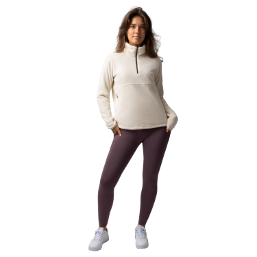 Sudadera polar anorak para mujer Horze Frieda Azul jet strem Sudadera polar anorak para mujer Horze Frieda Azul jet strem