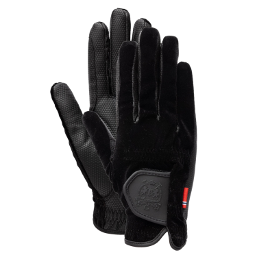 Guantes de equitación B Vertigo Elyssa Belleza negra Negro