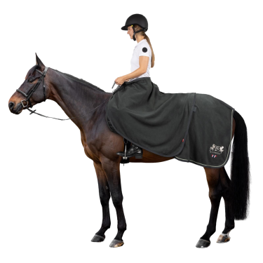 Manta de trabajo cómoda para caballo y jinete B Vertigo Escarabajo verde