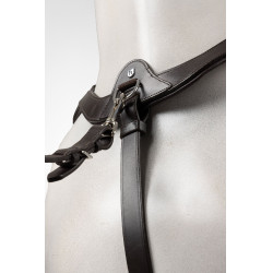 Pecho petral con martingala Horze Hampstead Castaño Marrón