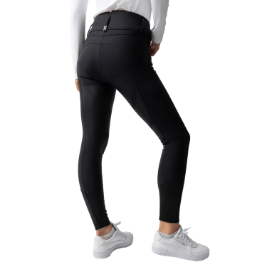 Pantalón térmico de mujer con culera completa B Vertigo Tiffany II Belleza negra Negro