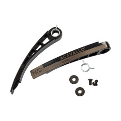 Kit de reemplazo de ramas Acavallo estribos Arena AluPro Negro / bronce