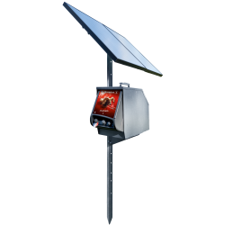 Kit electrificador solar Lacmé SMax pasto solar 66W