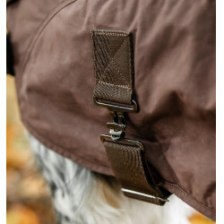 Manta para perro Horseware Heritage Newmarket Marrón / azul marino witney