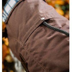 Manta para perro Horseware Heritage Newmarket Marrón / azul marino witney