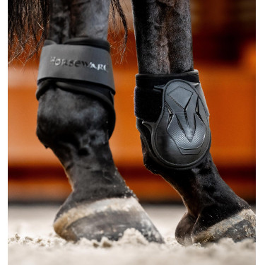 Protector de menudillo Horseware® Classic Negro / negro Protector de menudillo Horseware® Classic Negro / negro