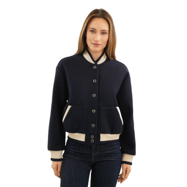 Cazadora bomber Harcour Beryl mujer Marino Azul marino