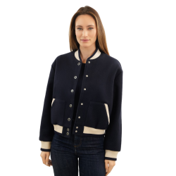 Cazadora bomber Harcour Beryl mujer Marino Azul marino