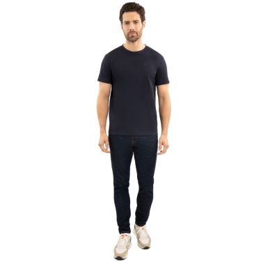 Camiseta Harcour Titouan hombre Marino Azul marino