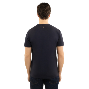Camiseta Harcour Titouan hombre Marino Azul marino
