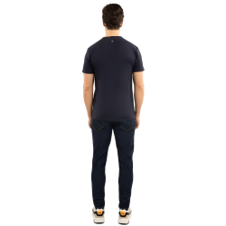 Camiseta Harcour Titouan hombre Marino Azul marino
