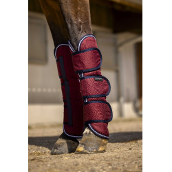 Protectores de transporte Equi-Theme Tyrex 1200 D Burdeos