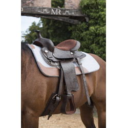 Horse pad Randol's de fieltro 16 mm Gris