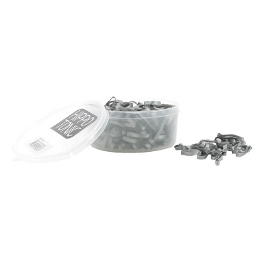 Gomas de silicona Hippo-Tonic Plateado Gris