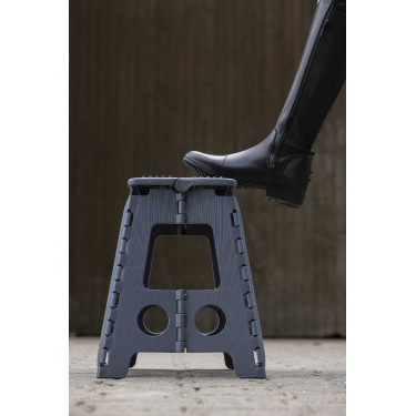 Taburete-escalón plegable Hippo-Tonic Grip Gris