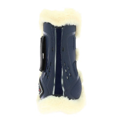 Protectores de tendón Norton XTR de borreguillo sintético Azul marino