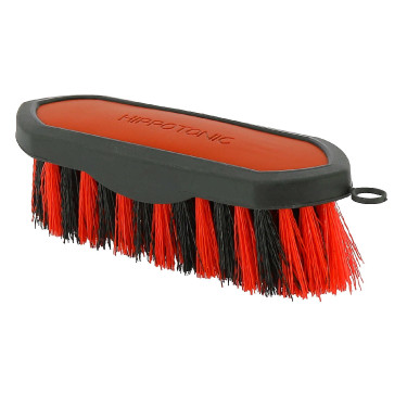 Cepillo de raíces Hippo-Tonic Soft Modelo grande Roja Rojo