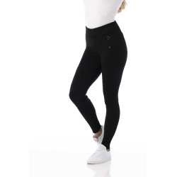 Pantalón de softshell Equi-Theme Dolomyt con culera de silicona Negro Pantalón de softshell Equi-Theme Dolomyt con culera de silicona Negro