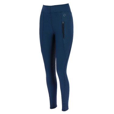 Pantalón de softshell Equi-Theme Dolomyt con culera de silicona Azul marino