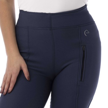 Pantalón de softshell Equi-Theme Dolomyt con culera de silicona Azul marino