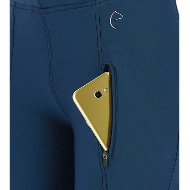 Pantalón de softshell Equi-Theme Dolomyt con culera de silicona Azul marino