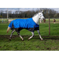 Manta Equi-Theme Tyrex 1200D Aisance Azúl / negro