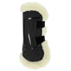 Protectores de tendón abotonadas Norton XTR de borreguillo sintético