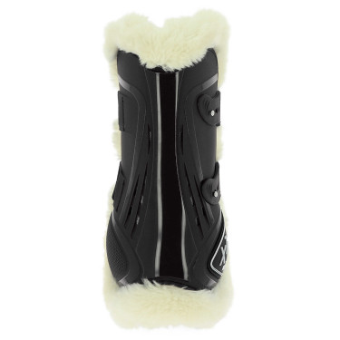 Protectores de tendón abotonadas Norton XTR de borreguillo sintético