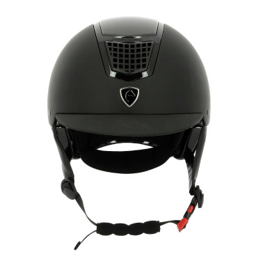 Casco EQUITHEME Airy Negro / carbón / negro