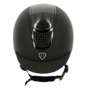 Casco EQUITHEME Airy Negro / carbón / negro