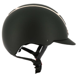 Casco EQUITHEME Airy Oro rosa / negro