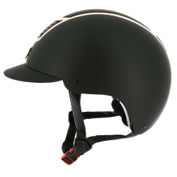 Casco EQUITHEME Airy Oro rosa / negro