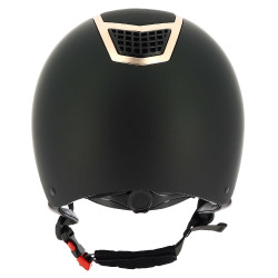 Casco EQUITHEME Airy Oro rosa / negro