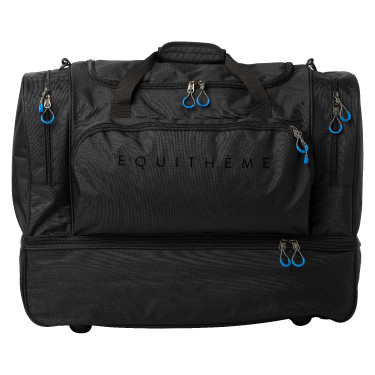 Bolsa de viaje Equithème Sport modelo grande Negro