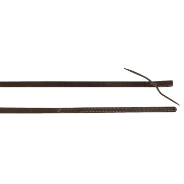 Riendas Westride by Franck Perret cuero liso Chocolate Marrón