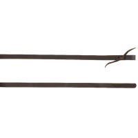 Riendas Westride by Franck Perret lastradas cuero liso Chocolate Marrón