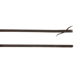 Riendas Westride by Franck Perret lastradas cuero liso Chocolate Marrón Riendas Westride by Franck Perret lastradas cuero liso Chocolate Marrón